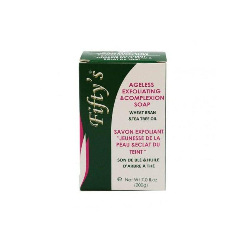 Fifty's Ageless Exfoliating & Complexion Soap 200g, Fifty’s, Beautizone UK