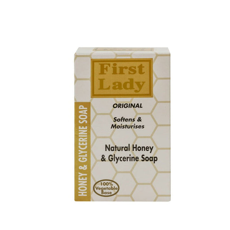First Lady Original Natural Honey And Glycerine Soap 200g, First Lady, Beautizone UK