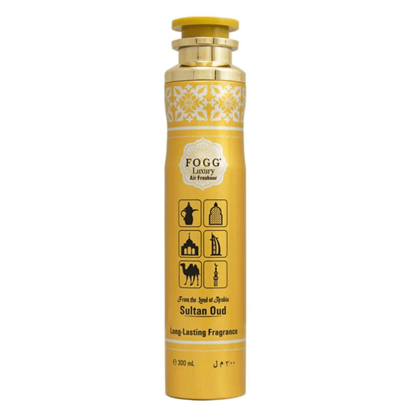 Fogg Luxury Air Freshener - Sultan Oud 300ml, Fogg, Beautizone UK