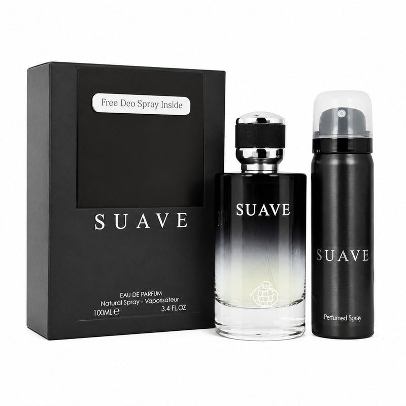 Fragrance World Suave Eau De Parfum 100ml with FREE Body Spray, Fragrance World, Beautizone UK