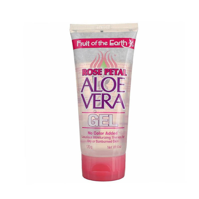 Fruit of the earth aloe vera - Rose petal gel tube 170g, Fruit of the Earth, Beautizone UK