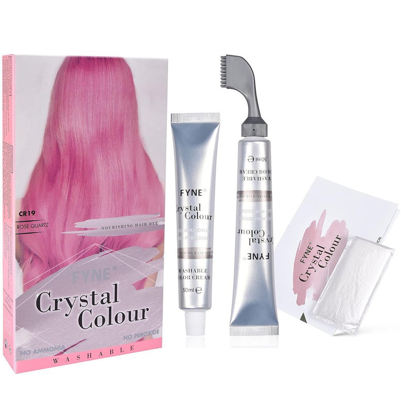 FYNE Crystal Colour - Rose Quartz (Pastel Pink) CR19, FYNE, Beautizone UK