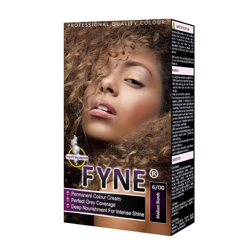 Fyne Permanent Cream Hair Colour - Vibrant, Long - Lasting Shades for Stunning Hair, FYNE, Beautizone UK