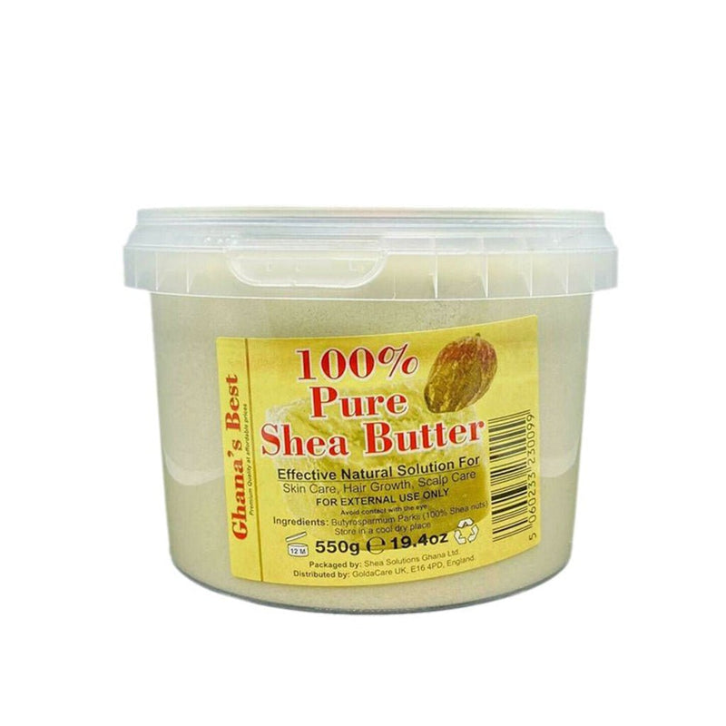 Ghana's Best Easy Melt 100% Pure Shea Butter White All Sizes, Ghana Shea butter, Beautizone UK
