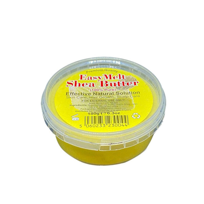 Ghana's Best Easy Melt 100% Pure Shea Butter Yellow All Sizes, Ghana Shea butter, Beautizone UK