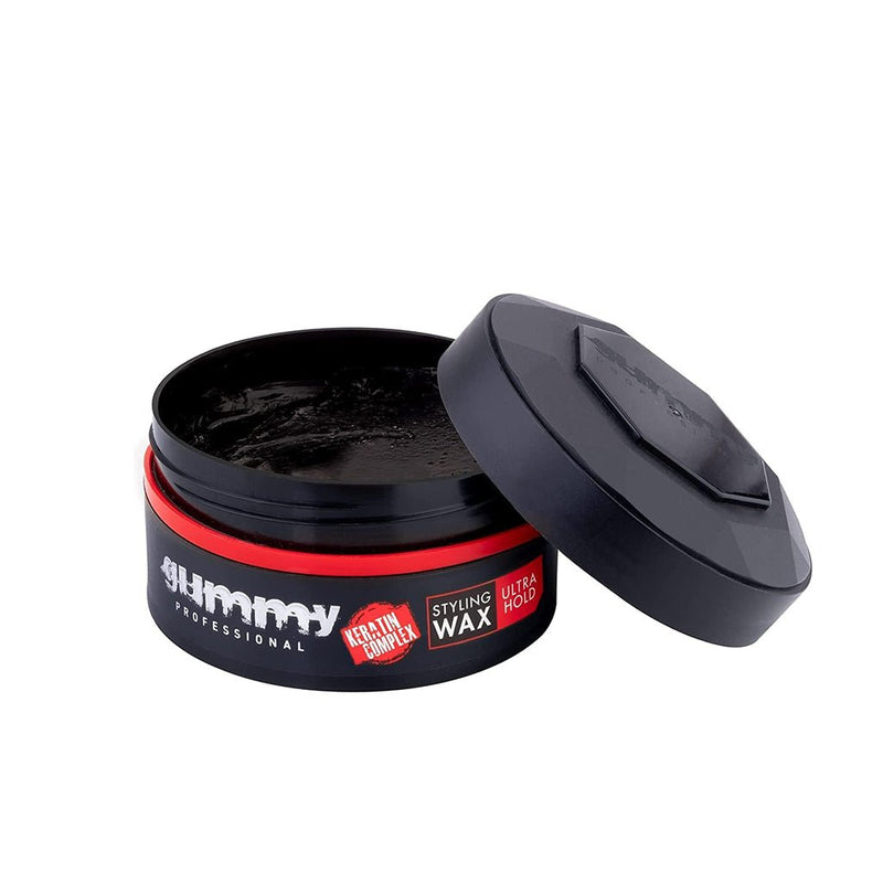 Gummy Styling Wax Red Ultra Hold Ultra Stark 150ml, Gummy, Beautizone UK