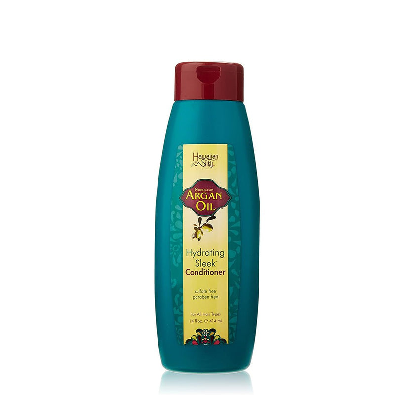 Hawaiian Silky Argan Oil Hydrating Sleek Conditioner 414ml, Hawaiian Silky, Beautizone UK