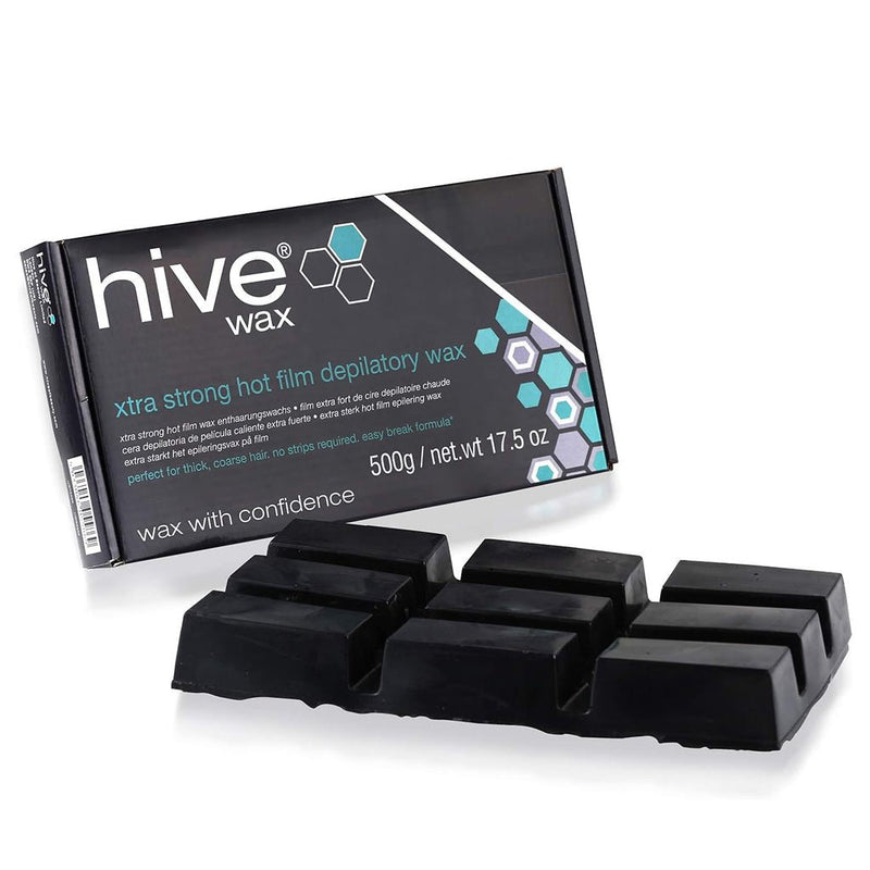 Hive Wax "Xtra Strong" Hot Film Depilatory Wax 500g, Hive Wax, Beautizone UK