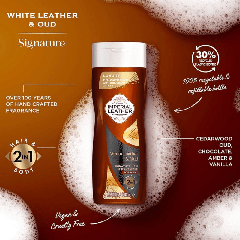 Imperial Leather Hair & Body Wash OUD 500ml, Imperial Leather, Beautizone UK