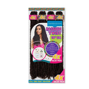 Impression Bulk l Passion Twist l Locs l Pre Looped l Crochet Hair l 4x Value Pack l 18" Lengths, Impression, Beautizone UK