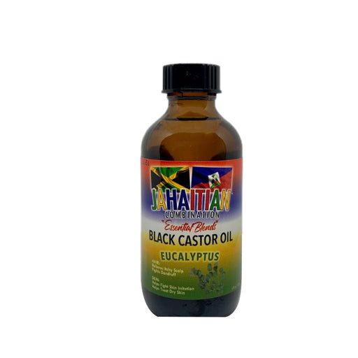 Jahaitian Essential Blend Black Castor Oil & Eucalyptus 118ml, Jahaitian, Beautizone UK