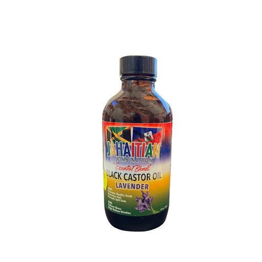 Jahaitian Essential Blend Black Castor Oil & Lavender 118ml, Jahaitian, Beautizone UK