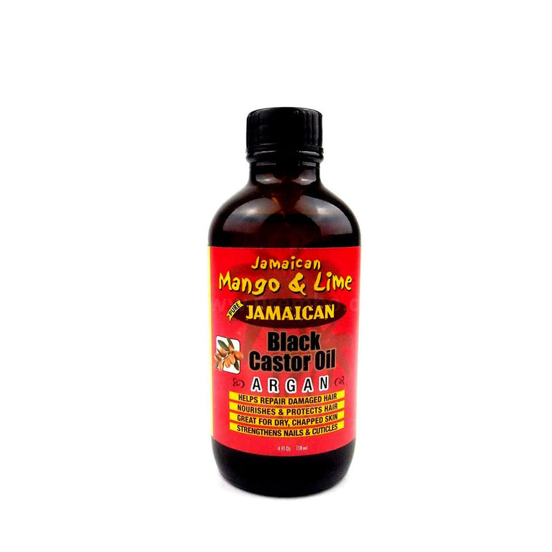 Jamaican Mango & Lime Jamaican Black Castor Oil Argan 118ml, Jamaican Mango & Lime, Beautizone UK