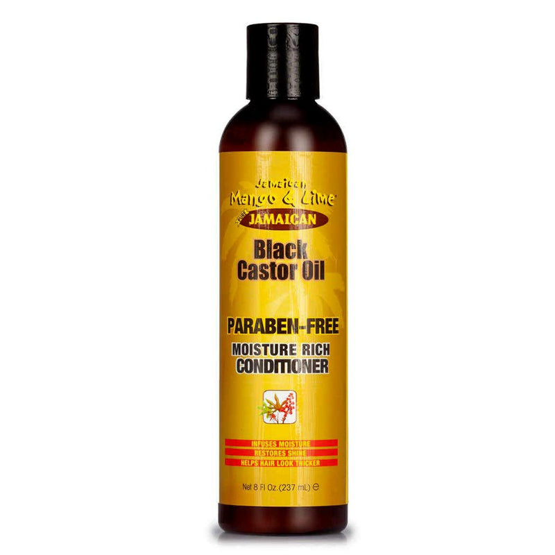 Jamaican Mango Lime Jamaican Black Castor Oil Paraben Free Conditioner 237ml, Jamaican Mango & Lime, Beautizone UK