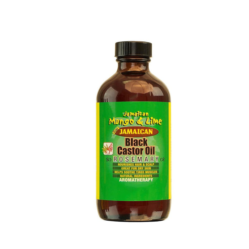 Jamaican Mango & Lime Jamaican Black Castor Oil Rosemary 118ml, Jamaican Mango & Lime, Beautizone UK