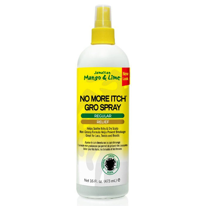 Jamaican Mango & Lime No More Itch Gro Spray 473ml, Jamaican Mango & Lime, Beautizone UK