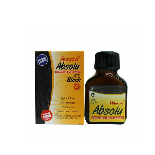 June Milnrow Absolu Permanent Hair Color Jet Black (1.0), June Milnrow, Beautizone UK