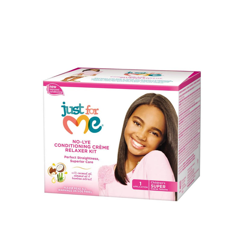 Just For Me No Lye Conditioning Creme Relaxer Kit - Super, Just For Me, Beautizone UK