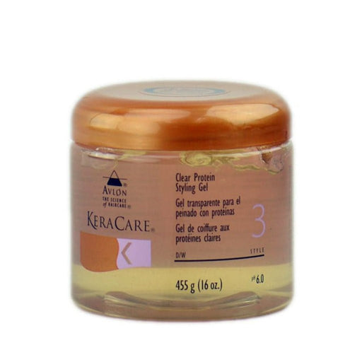 KeraCare Clear Protein Styling Gel 455g, KeraCare, Beautizone UK