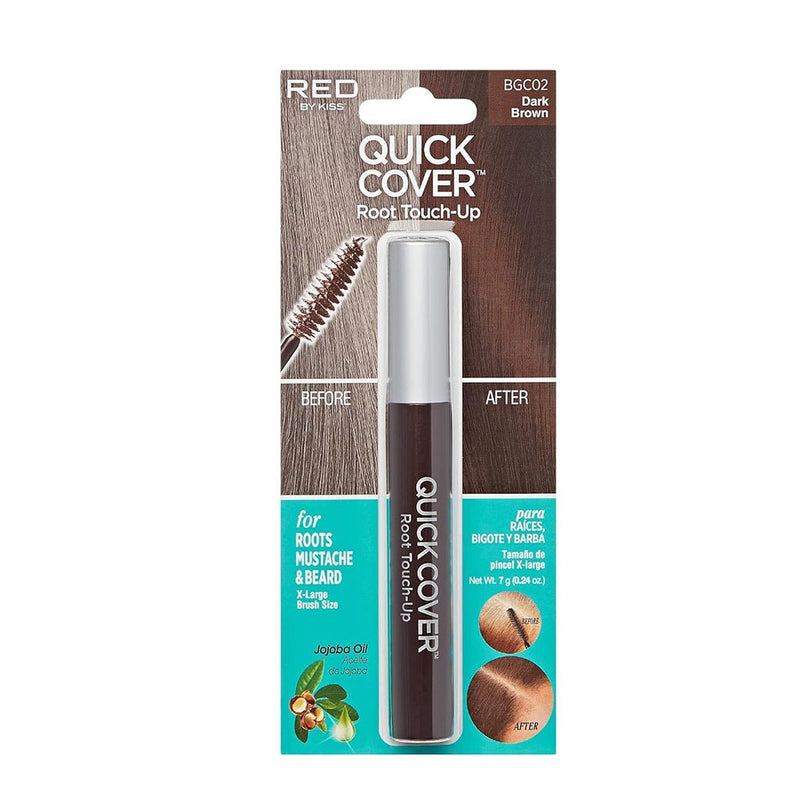 Kiss Quick Cover Gray Hair Touch Up Brush - In Mascara All Colors, Kiss Colors, Beautizone UK