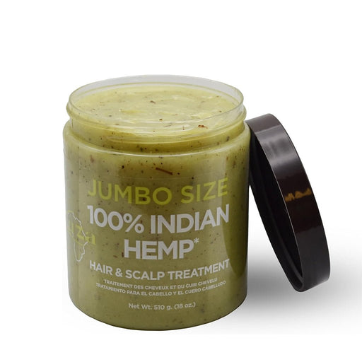 Kuza 100% Indian Hemp Hair & Scalp Treatment 226g - 510g, Kuza, Beautizone UK