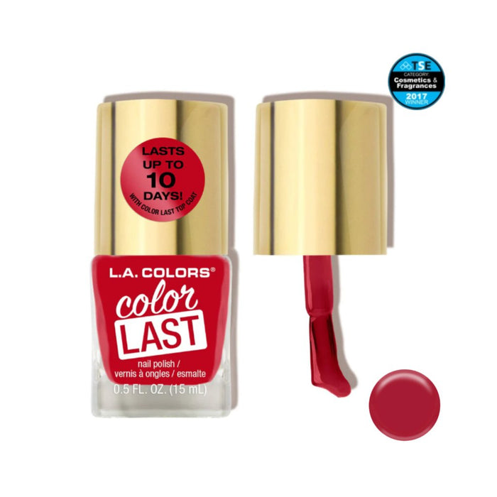 L.A Colors Color Last Nail Polish 15ml, LA Colors, Beautizone UK