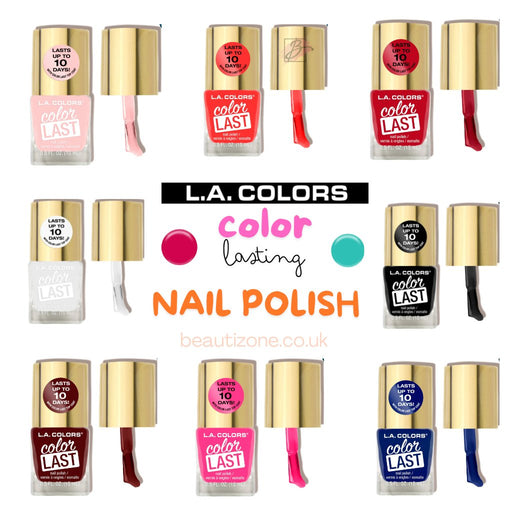 L.A Colors Color Last Nail Polish 15ml, LA Colors, Beautizone UK