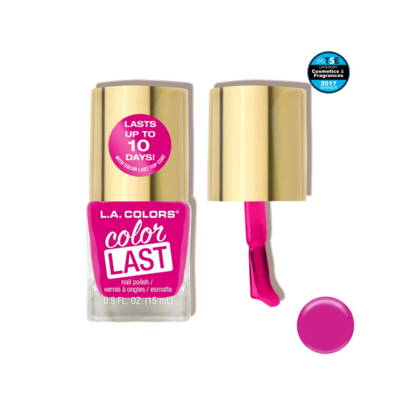 L.A Colors Color Last Nail Polish 15ml, LA Colors, Beautizone UK