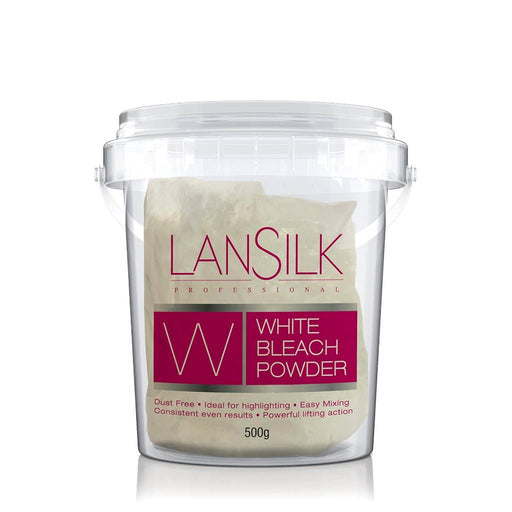 Lansilk Bleach Powder White 500g, Lansilk, Beautizone UK