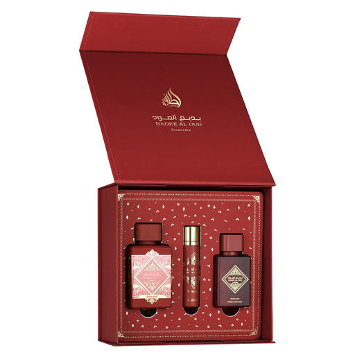 Lattafa Badee Al Oud fragrance Gift Set, Lattafa, Beautizone UK