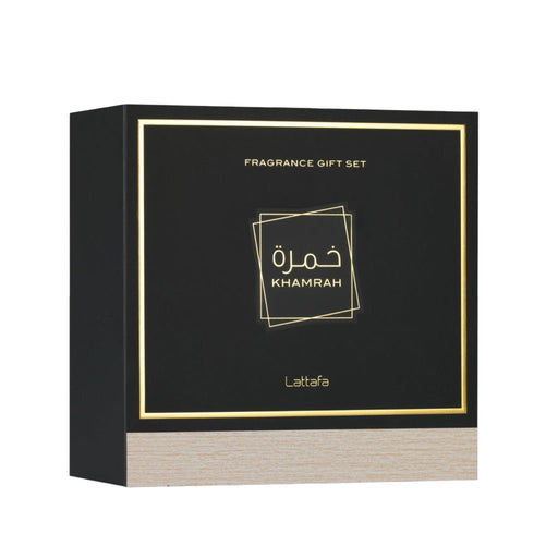 Lattafa Khamrah fragrance Gift Set, Lattafa, Beautizone UK