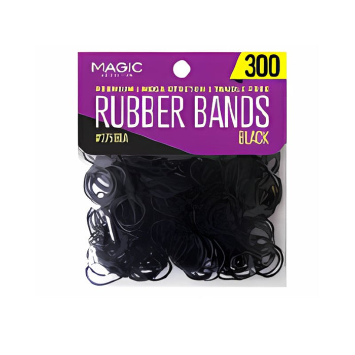 Magic Collection 275 Pcs Black Rubber Band # 2751BLK, Magic Accessories, Beautizone UK