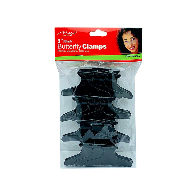 Magic collection butterfly clamps BU3BLA, Magic, Beautizone UK
