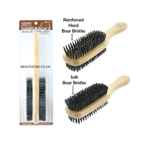 Magic Hard & Soft Wave Brush # 7713, Magic Accessories, Beautizone UK