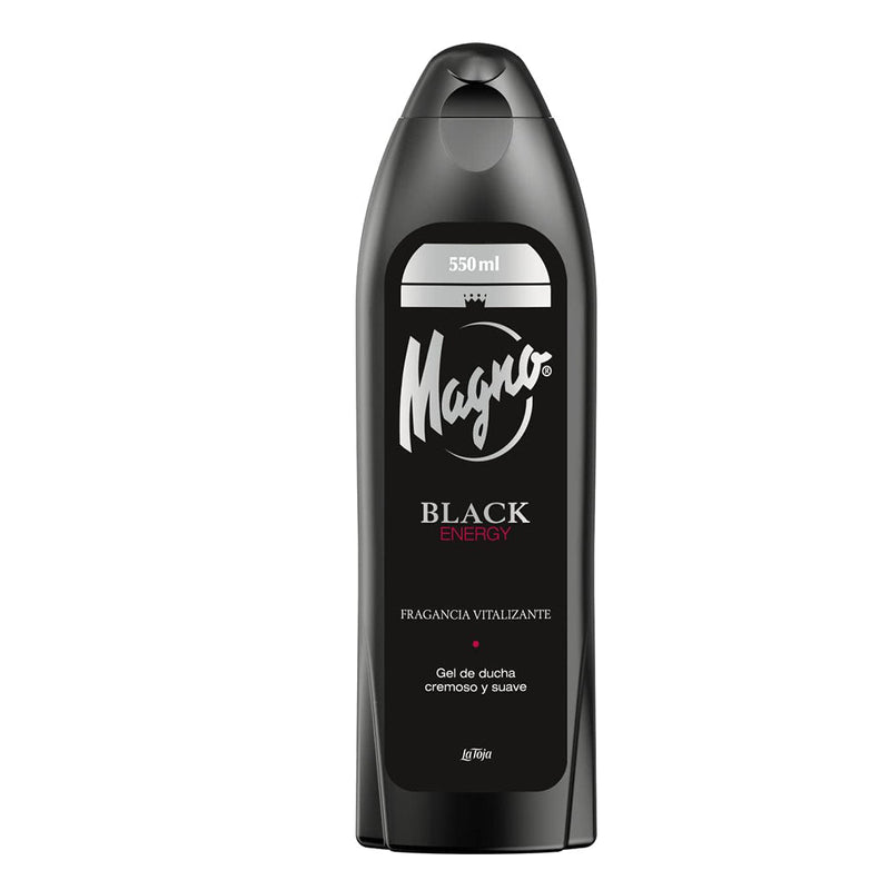Magno Black Energy Shower Gel 550ml, Magno, Beautizone UK
