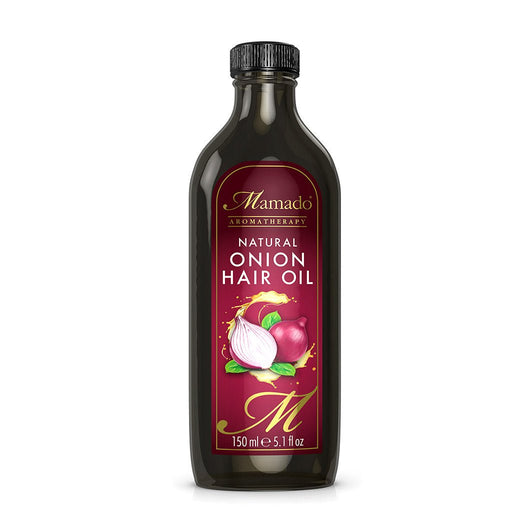Mamado Natural Onion Hair Oil 150ml, Mamado, Beautizone UK