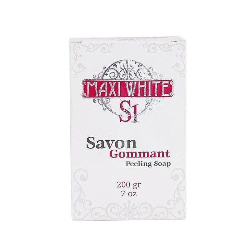 Maxi White S1 Savon Gommant Peeling Soap 200g, Maxi White S1, Beautizone UK