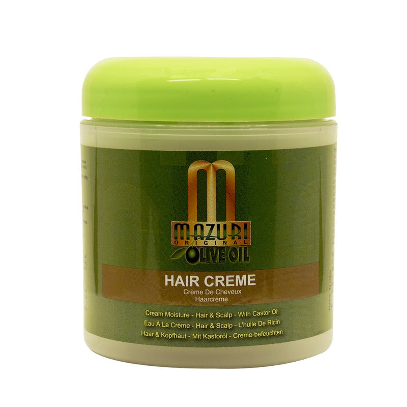 Mazuri Olive Oil Hair Creme 177ml, Mazuri, Beautizone UK