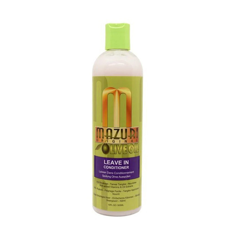 Mazuri Olive Oil Leave In Conditioner 355ml, Mazuri, Beautizone UK