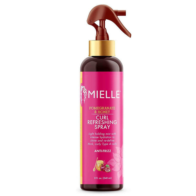 Mielle Organics Pomegranate & Honey Curl Refreshing Spray 240ml, Mielle Organics, Beautizone UK
