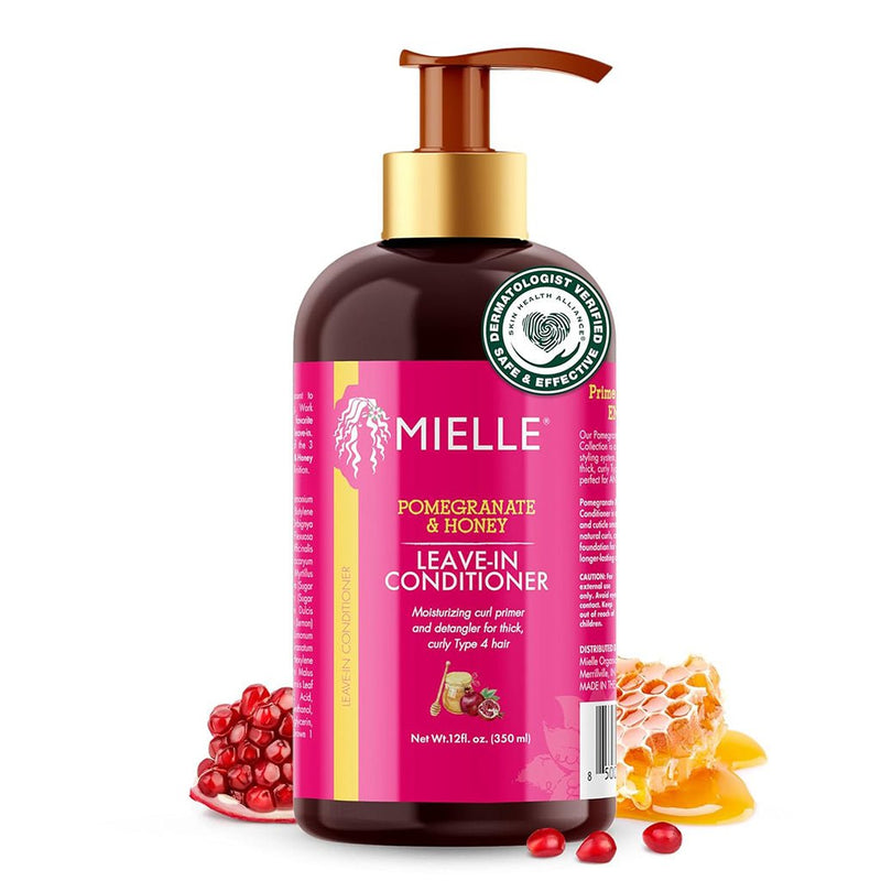 Mielle Organics Pomegranate & Honey Leave In Conditioner 350ml, Mielle Organics, Beautizone UK