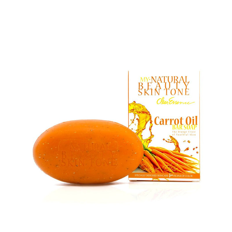 My Natural Beauty Skin Tone Carrot Oil Soap 173g, Clear Essence, Beautizone UK