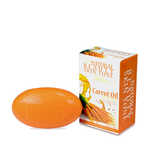 My Natural Beauty Skin Tone Carrot Oil Soap 6.1oz (173g), Clear Essence, Beautizone UK