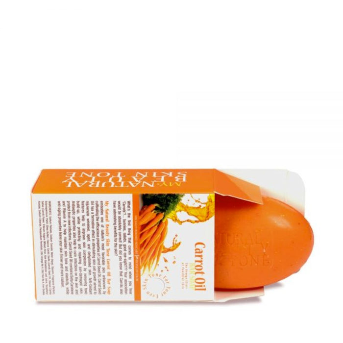 My Natural Beauty Skin Tone Carrot Oil Soap 6.1oz (173g), Clear Essence, Beautizone UK