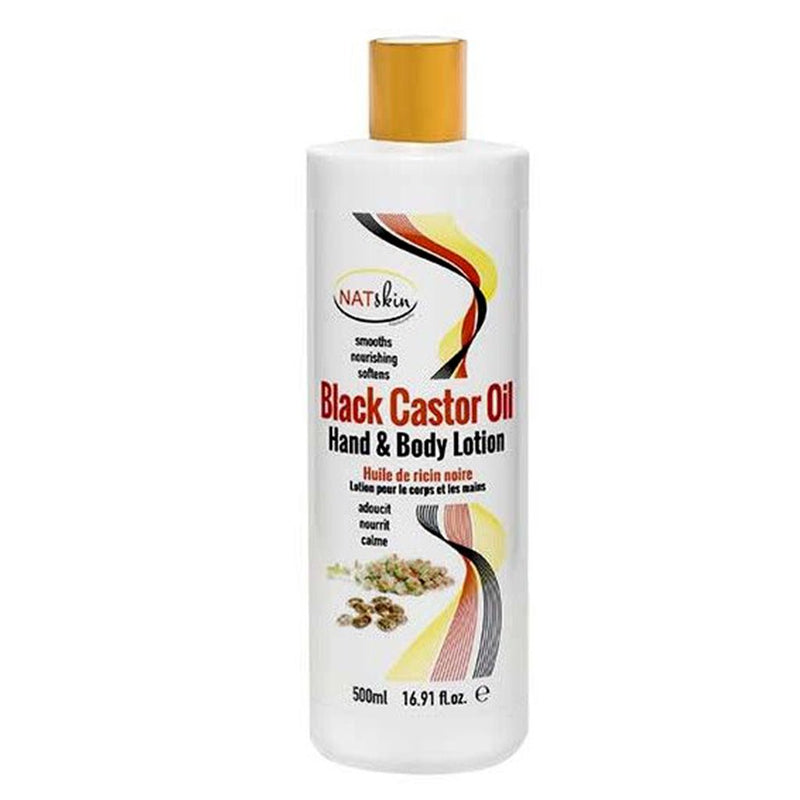 Natskin Castor Oil Hand & Body Lotion 500ml, Nat Skin, Beautizone UK