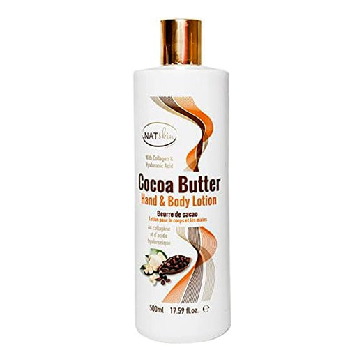 Natskin Cocoa Butter Hand & Body Lotion 500ml, Nat Skin, Beautizone UK