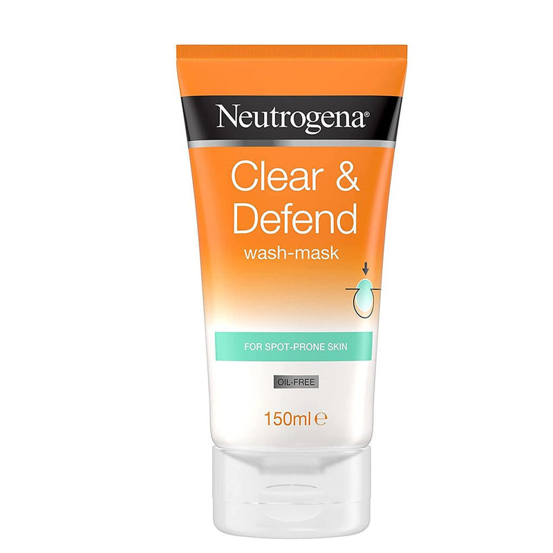 Neutrogena Clear & Defend Wash - Mask 150ml, Neutrogena, Beautizone UK