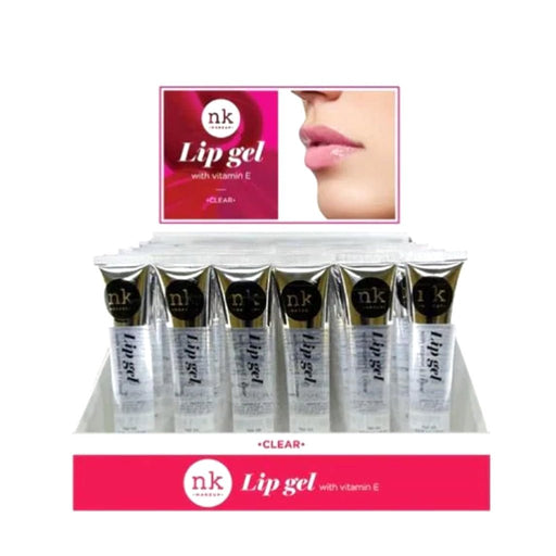 NK NICKA K Lip Gloss Gel - 48 Pieces Pack - Clear 15ml, NICKA K, Beautizone UK