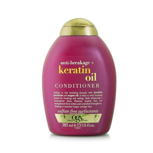 Ogx Anti Breakage Keratin Oil Conditioner 385ml, OGX, Beautizone UK