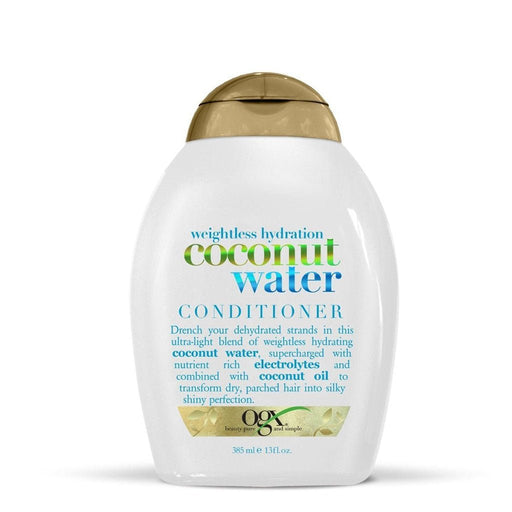 OGX Weightless Hydration + Coconut Water Conditioner 385ml, OGX, Beautizone UK